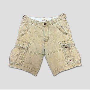 Hollister Men's Cargo Shorts - Khaki